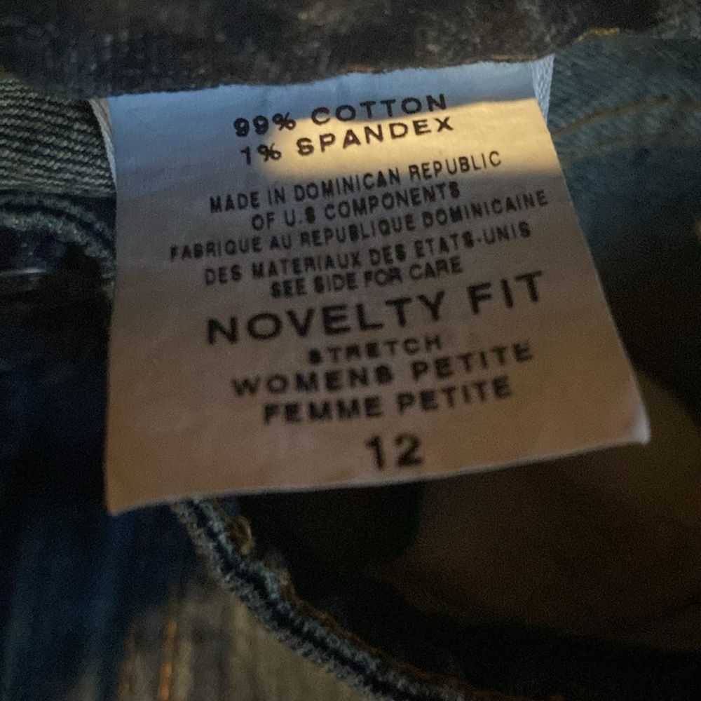 Women’s jeans size 12 petite - Picture 5 of 6